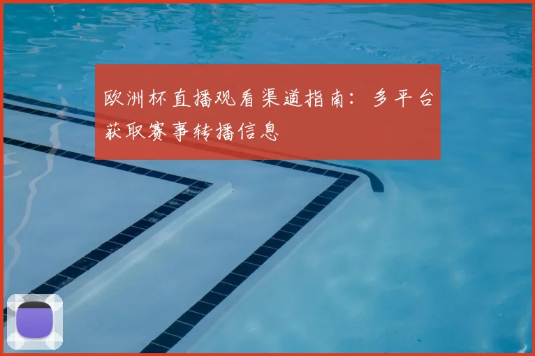 欧洲杯直播观看渠道指南：多平台获取赛事转播信息